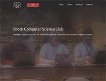 Tablet Screenshot of brockcsc.ca